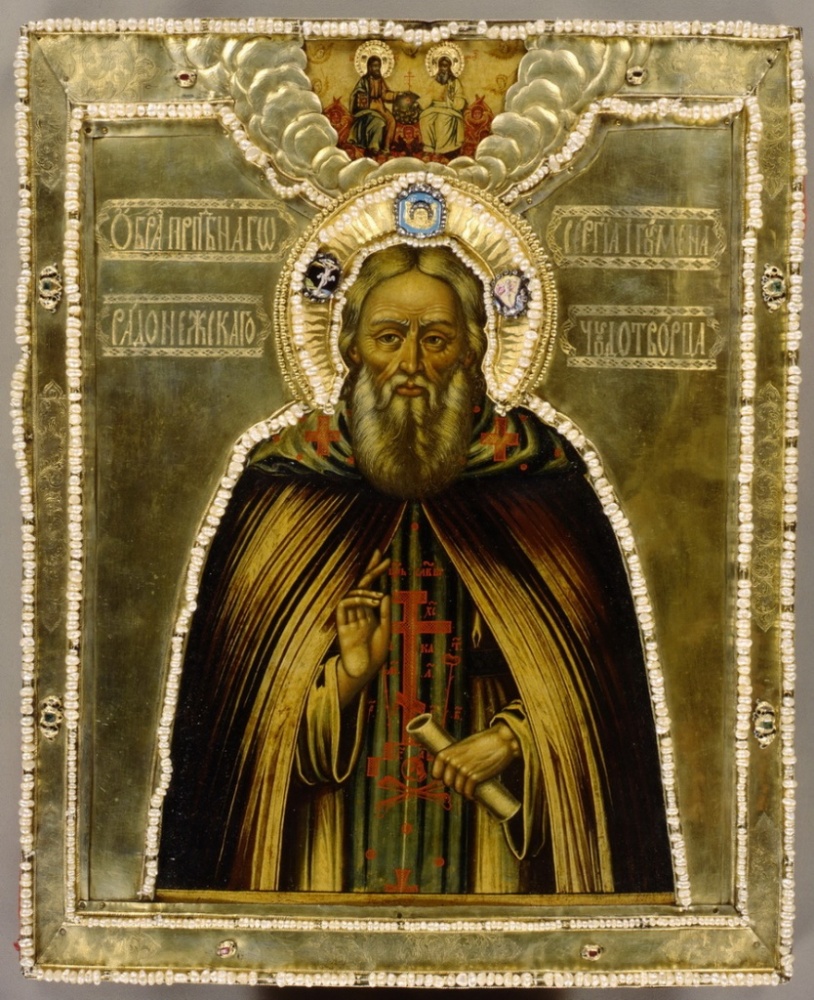 Икона «Преподобный Сергий Радонежский»