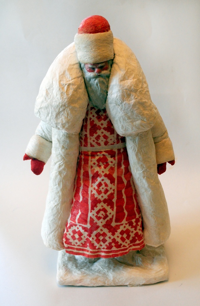 Куклы - фигуры Деда Мороза и Снегурочки