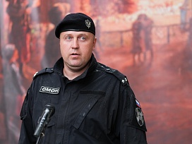 Алексей Владимирович Числов, командир ОМОНа «Пересвет»<br>Главного управления Росгвардии по Московской области подполковник полиции