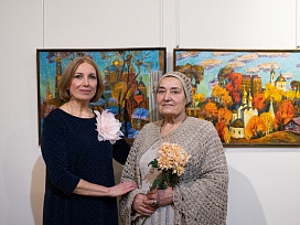 Справа Полина Григорьевна - вдова художника Н.К. Куца