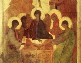 Икона с изображением «Святой Троицы» Икона с изображением «Святой Троицы»